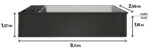 Containerbasseng 6,11 x 2,5 m, klar til bruk med Dach, Premium-pakke - Image 7