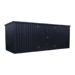 Oppbevaringscontainer 5 x 2 meter - med dobbeldør på langsiden