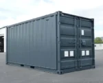15 fot Container med elektrisk installasjon, ventilasjonsgitre og nøkkellås