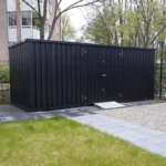 Oppbevaringscontainer 5 x 2 meter - med dobbeldør på langsiden - Image 5