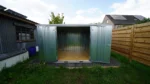 Oppbevaringscontainer 4 x 2 meter - med dobbeldør på langsiden - Image 2