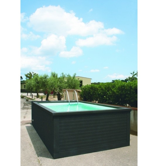 Mobil mini-bassengcontainer 5M25x2M55x1M26
