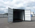 15 fot Container med elektrisk installasjon, ventilasjonsgitre og nøkkellås - Bilde 3