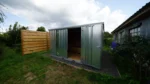 Oppbevaringscontainer 4 x 2 meter - med dobbeldør på langsiden - Image 4