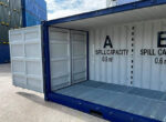 20-fots sjøcontainer "Open Side" med oppsamlingskar - Bilde 5