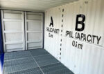 20-fots sjøcontainer "Open Side" med oppsamlingskar - Bilde 6