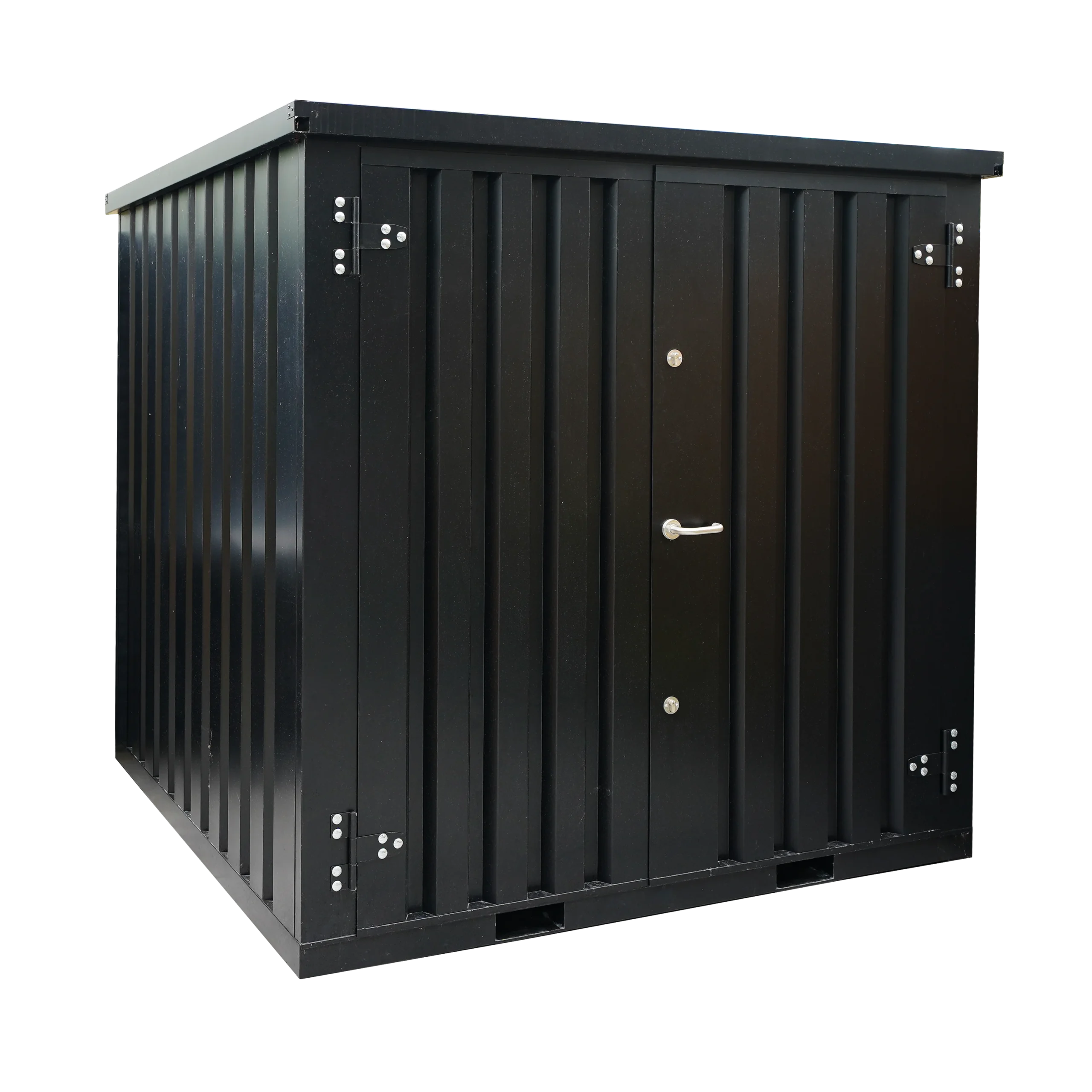Oppbevaringscontainer 2 x 2 meter – med dobbeldør