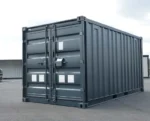 15 fot Container med elektrisk installasjon, ventilasjonsgitre og nøkkellås - Bilde 6