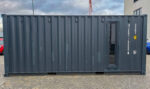 20-fot lagercontainer med garasjeseksjonsport - Bilde 4