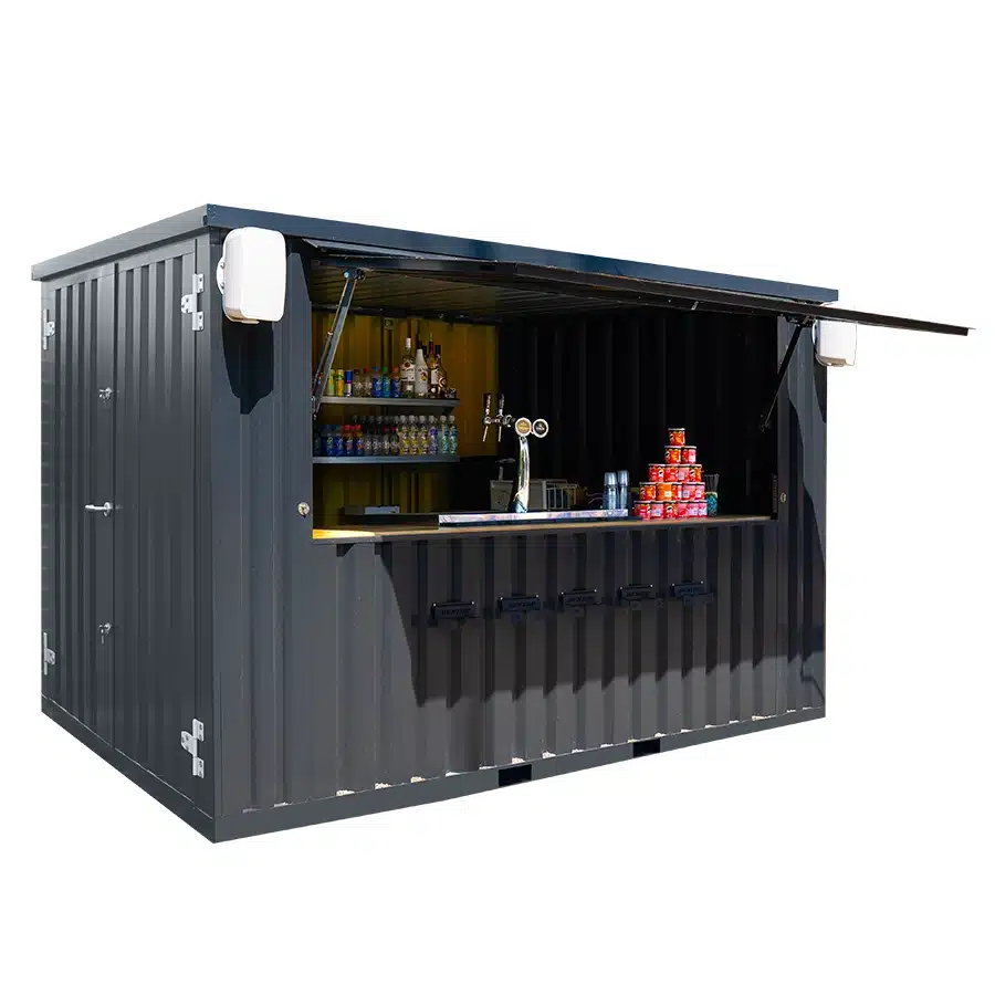 Barcontainer XL 4 x 2 Antrasitt RAL 7016