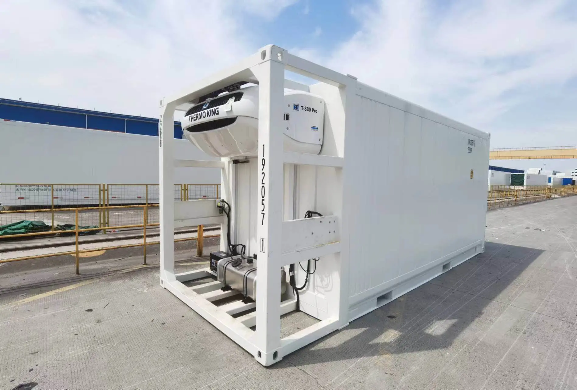 20 fot To soner-Kjolecontainer – Thermo King T880 Pro