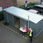 Premium 6×2 dobbeldørs kortsidet hurtigdemonteringscontainer - Image 7