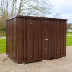 Trimedat-container 3 x 2 meter – med dobbeldør på langsiden - Bilde 7