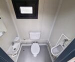 Sanitærbeholder SCEW RAL 7016 Antrasittgra | H 2335 x B 1650 x D 1200 mm | dor enfloyet | med Varmtvann - Image 6