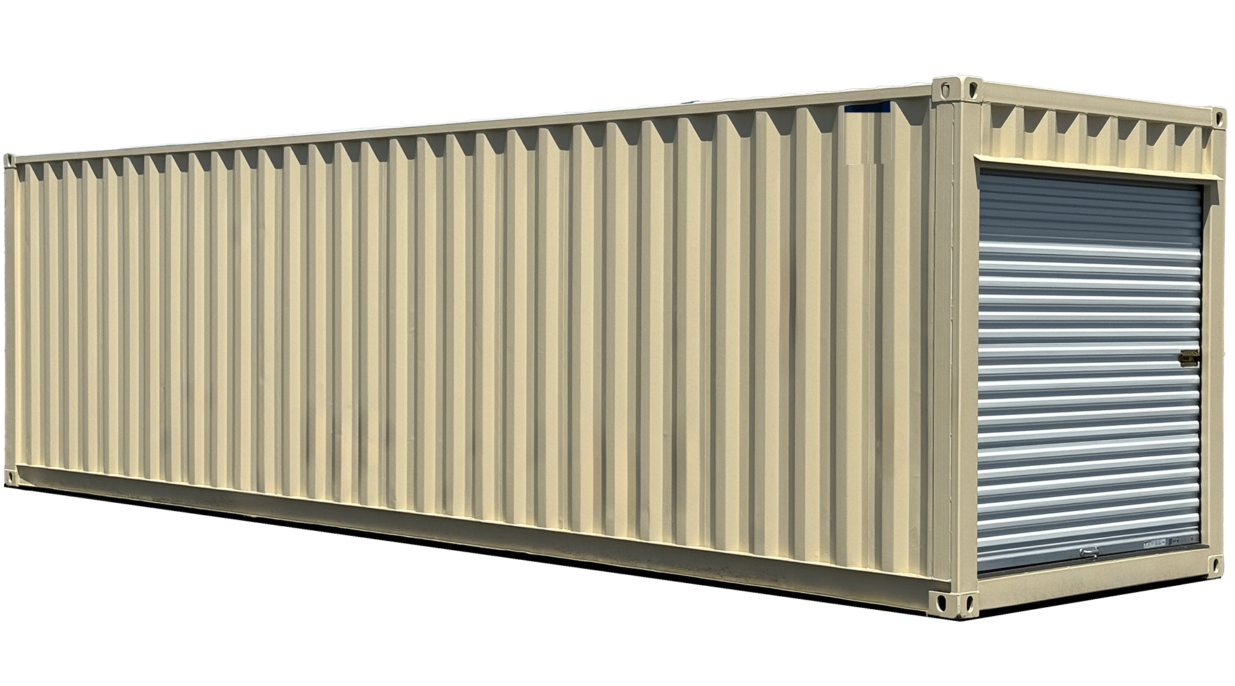 DO1.png 30-fot-lagercontainer (renovert) med rulleport - Bilde 1