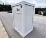 Sanitærbeholder SCEW RAL 9002 Gråhvit | H 2335 x B 1650 x D 1200 mm | enfløyet dør | med varmtvann - Bilde 6