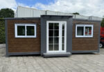 Mobil container - Liten bolig med suverenitet og lagring, modell 2024