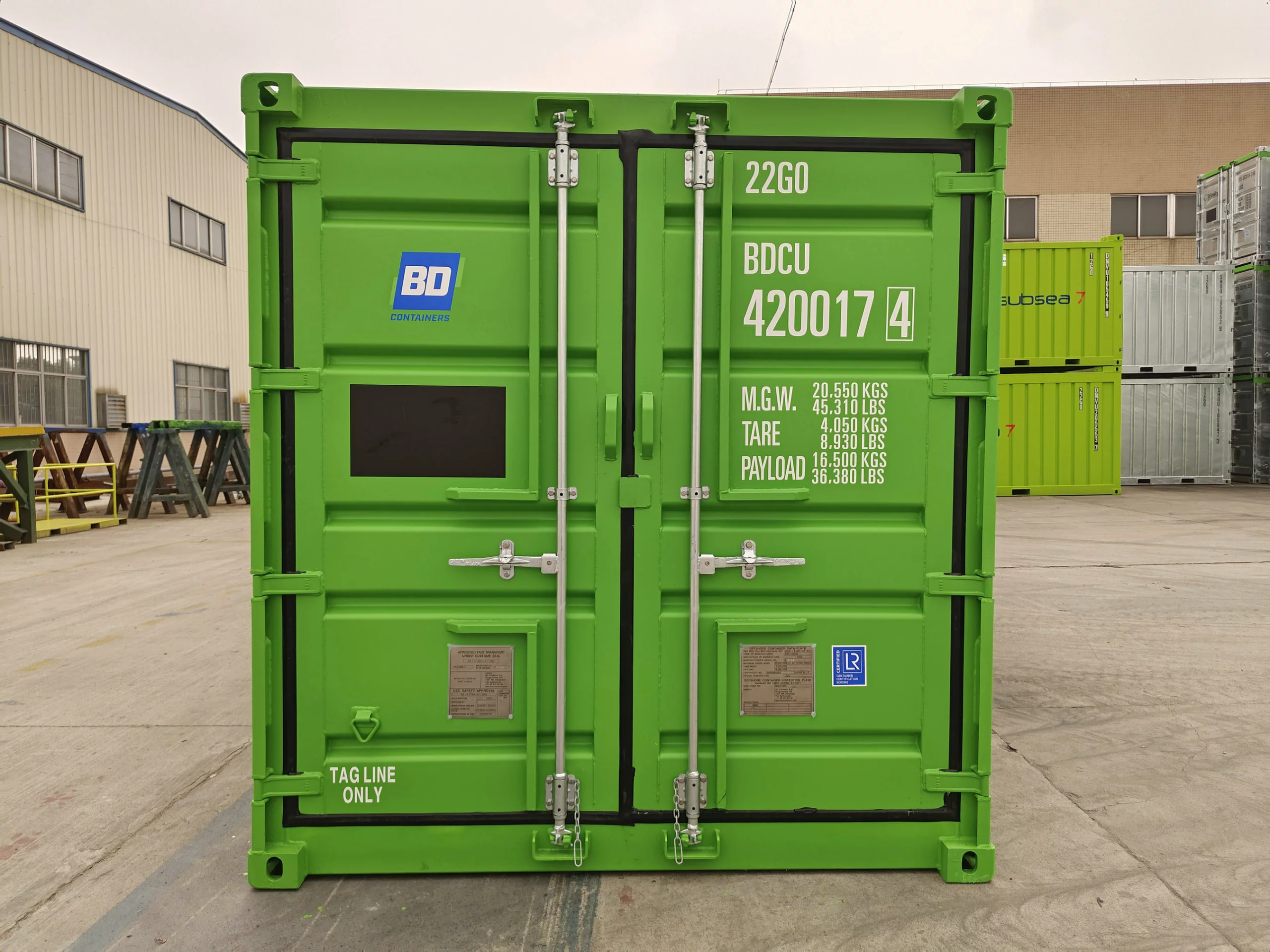 AD1 20 fots offshore container DNV 2.7-1 - Bilde 1