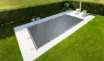 Aluminiumsstangdekk 6,5 x 4 m for Svømmebasseng 6 x 3,5 m, standard, ANTRASITTGRA - Image 2